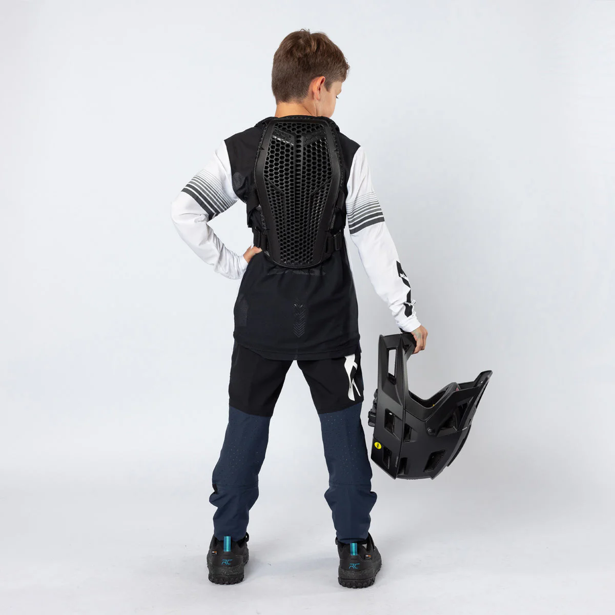 Kinder Trigger Lite 1.1 Jersey weiss-schwarz - Image 8