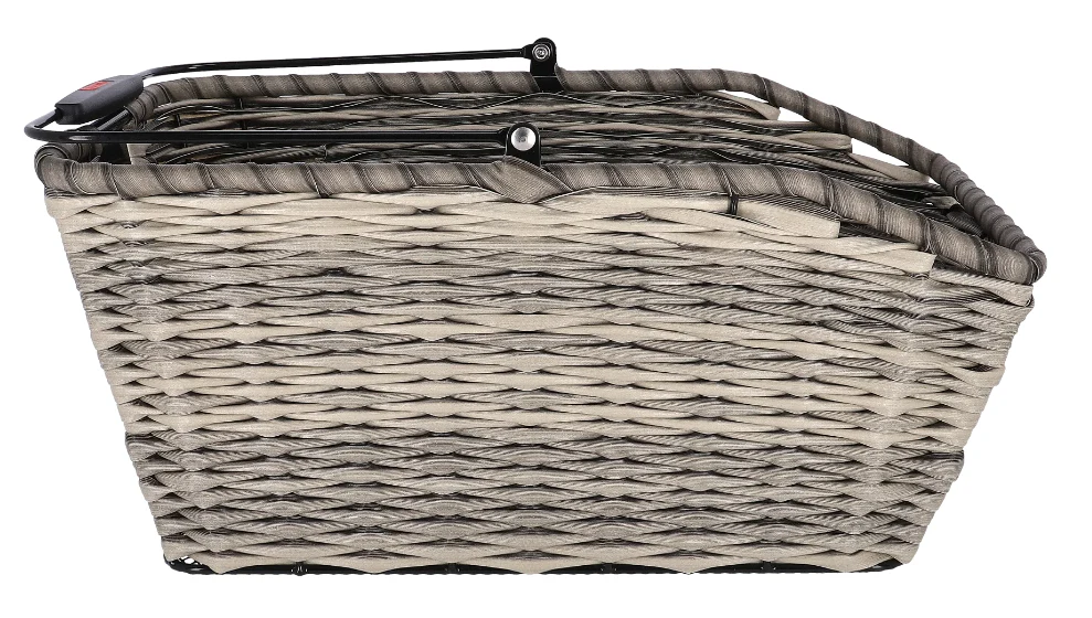 KLICKfix HR-Korb Structura GT, Racktime - grau/schilf - Image 2