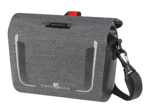 KLICKfix Lenkertasche Baggy Mini Waterproof 2L - grau