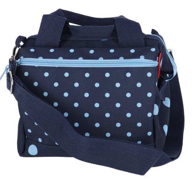 KLICKfix Lenkertasche Roomy 4L - mixed dots blue - Image 4