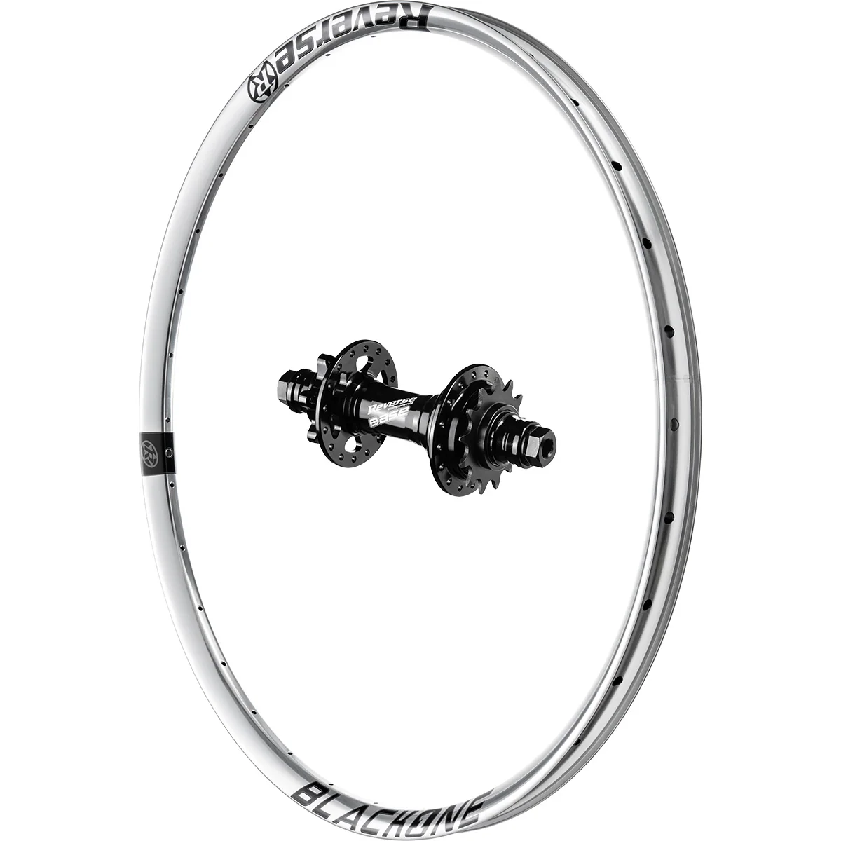 Laufrad HR Black-ONE SingleSpeed 26 '' - silber