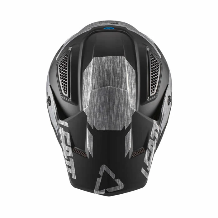 Motocrosshelm GPX 4.5 - schwarz matt-grau - Image 3