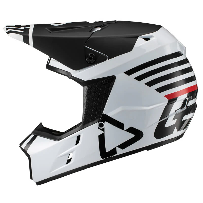 Motocrosshelm GPX 3.5 Junior V19.2 weiss - Image 2