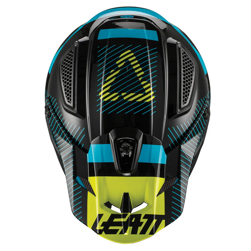 Motocrosshelm GPX 4.5 V19.2 schwarz-lime - Image 4