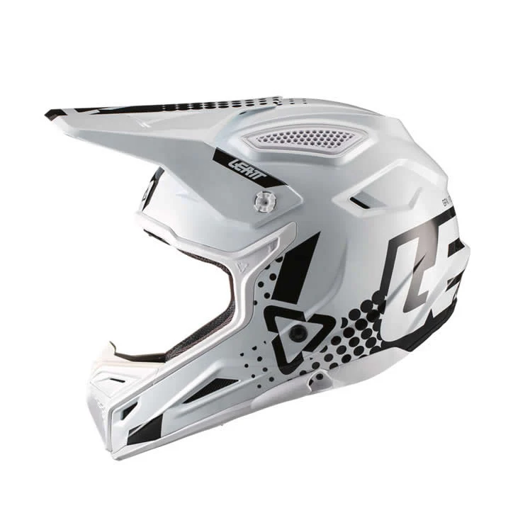 Motocrosshelm GPX 4.5 - weiss-schwarz - Image 2