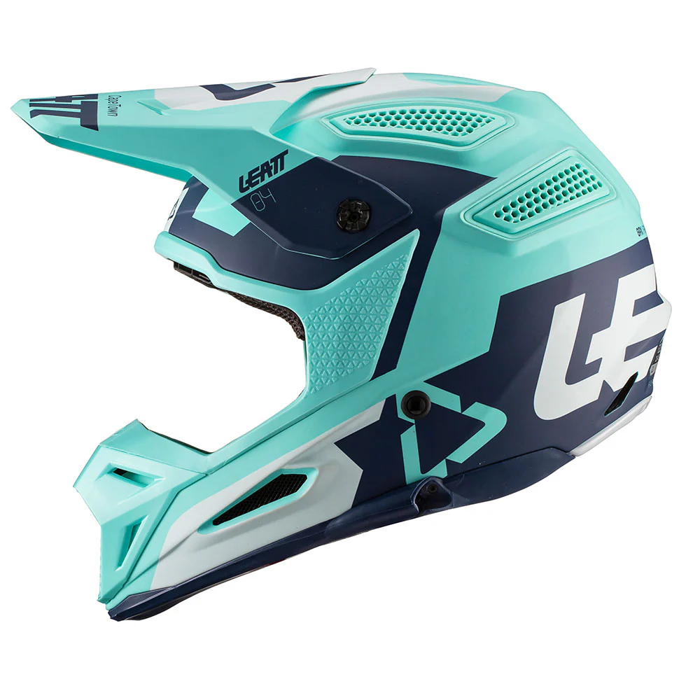 Motocrosshelm GPX 5.5 Composite - grün-blau-weiss - Image 3