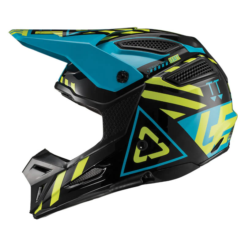 Motocrosshelm GPX 5.5 V19.1 schwarz-lime - Image 2