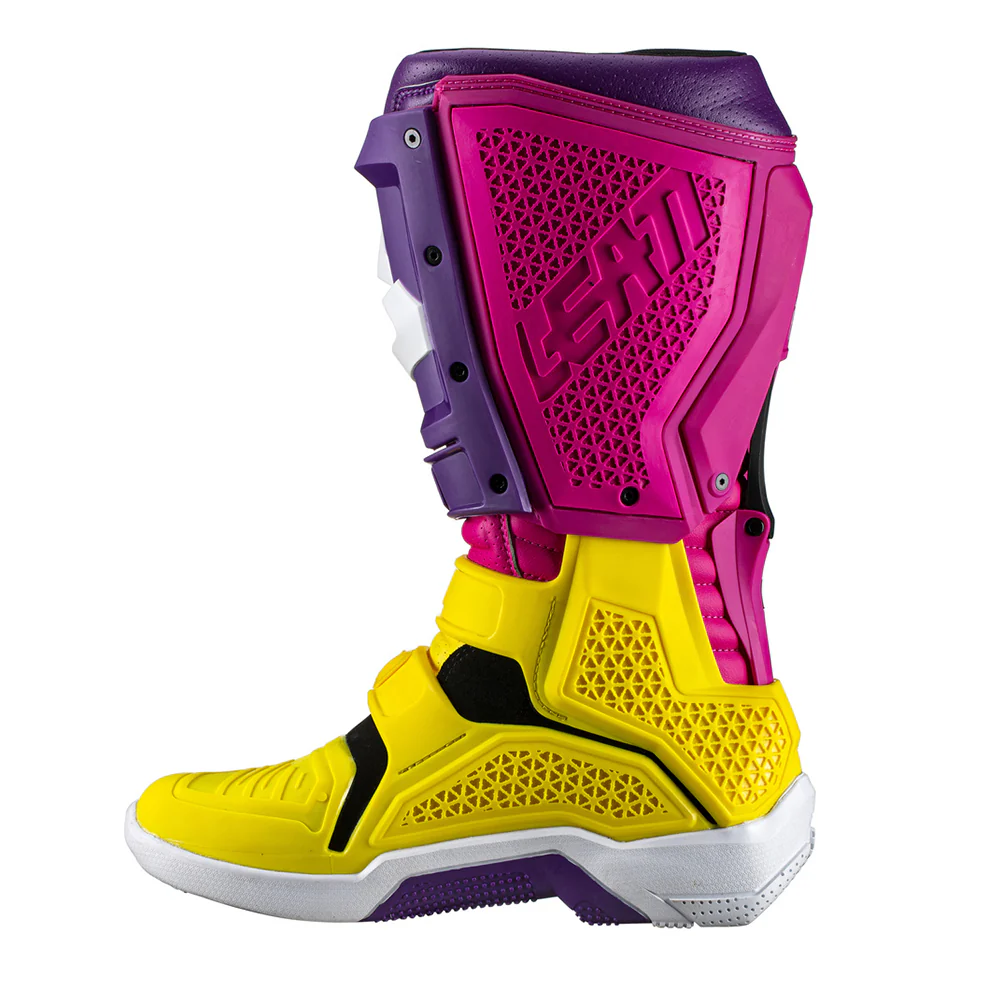 Stiefel 5.5 FlexLock United - gelb-pink-weiss - Image 3