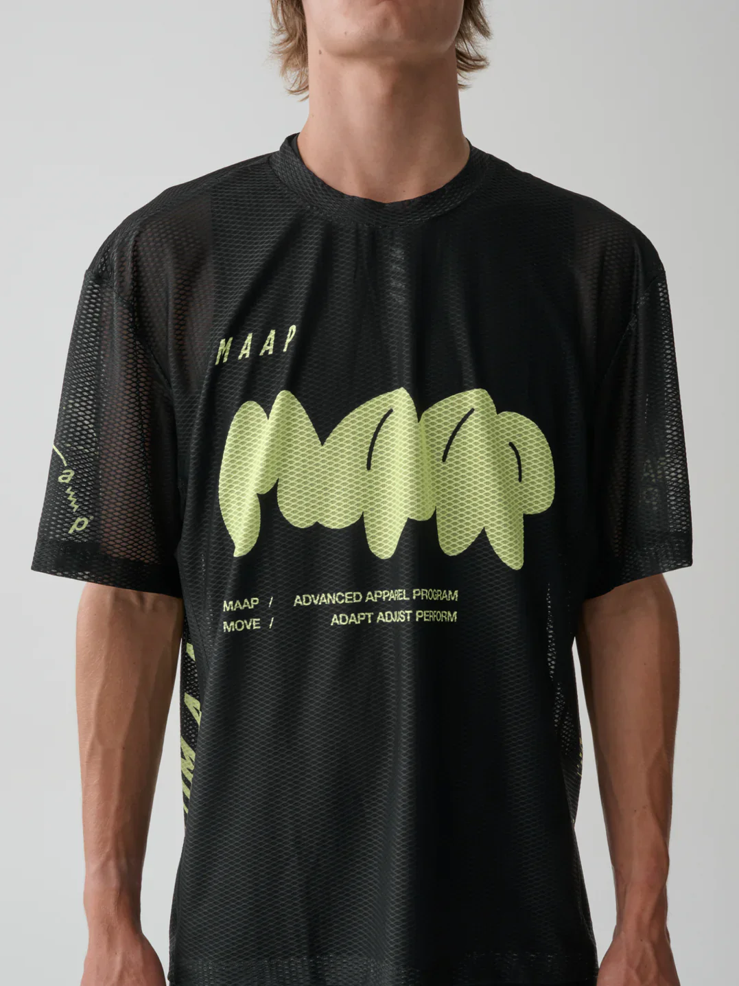 Aerate Mesh Tee - Black