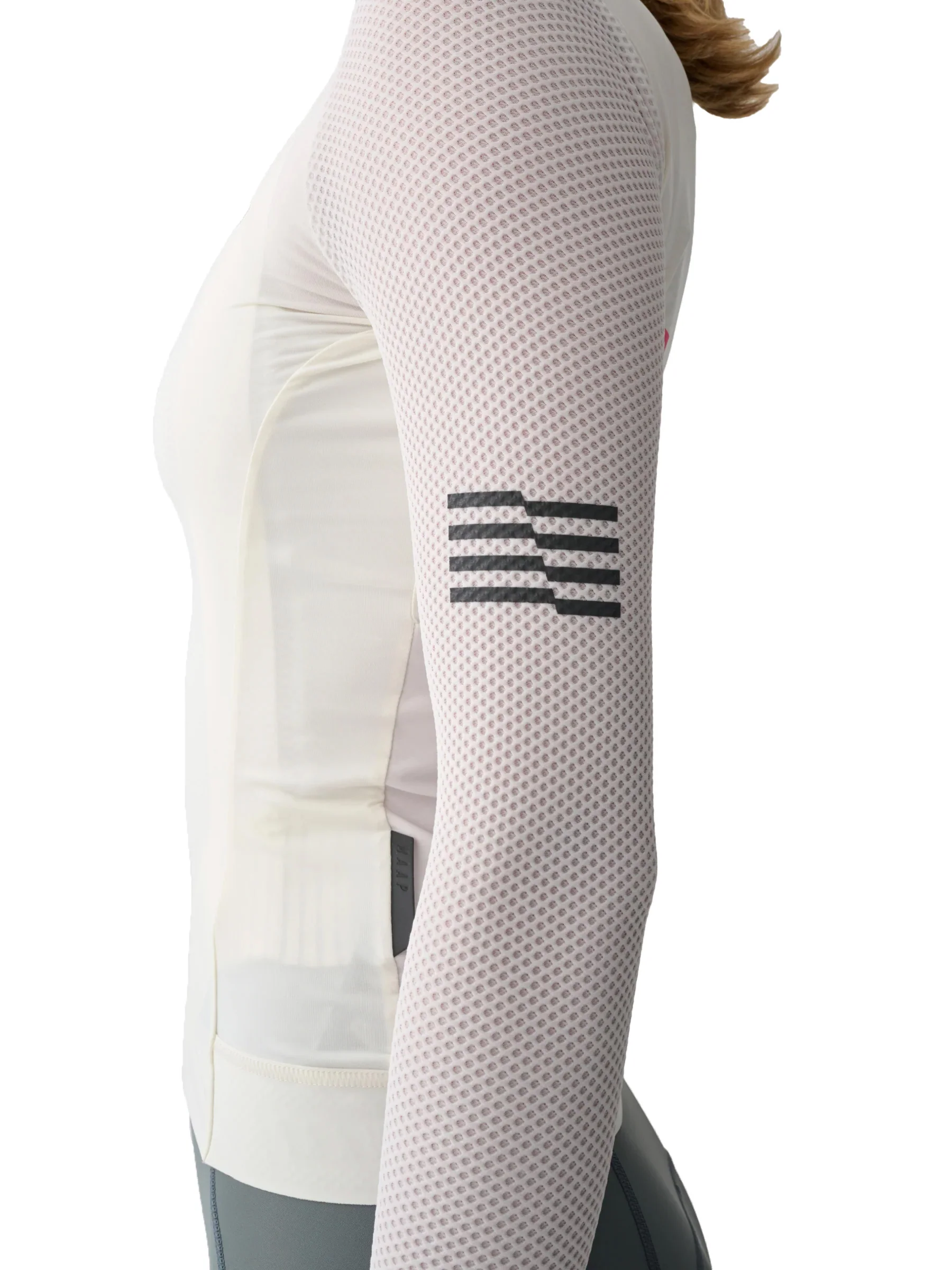 Women's Evade Pro Base LS Jersey 2.0 - Chalk - Image 5