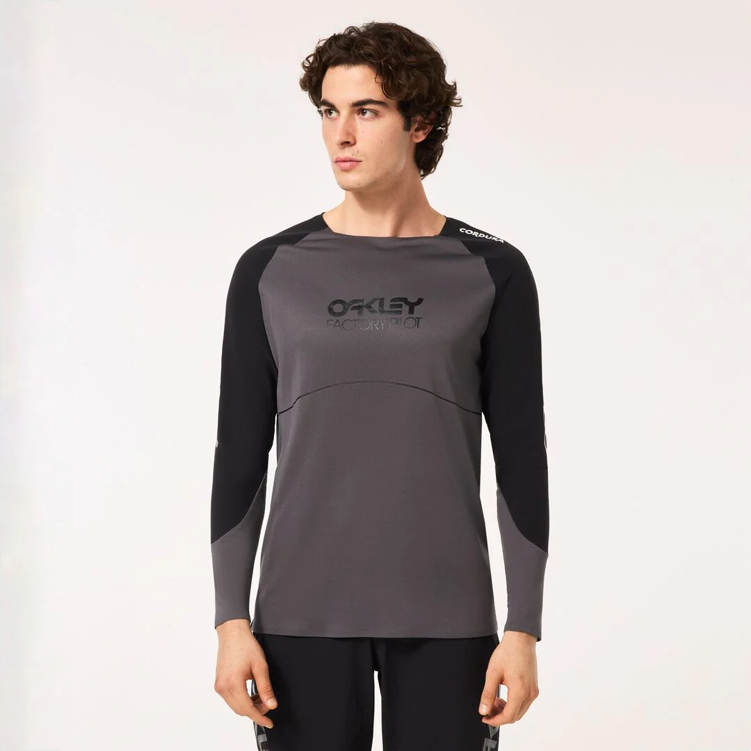 Maven Scrub LS Jersey - Black/Grey - Image 5