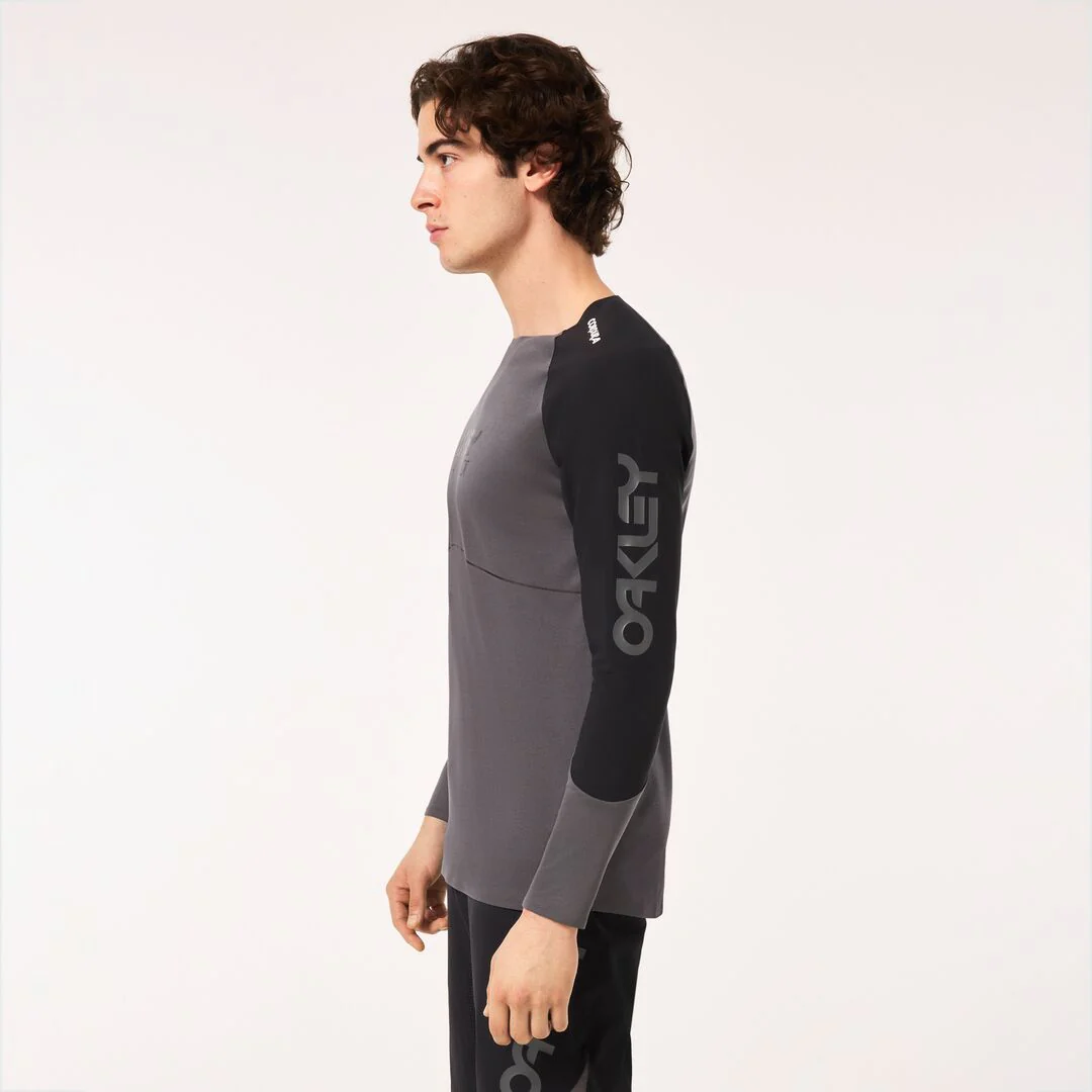 Maven Scrub LS Jersey - Black/Grey - Image 6