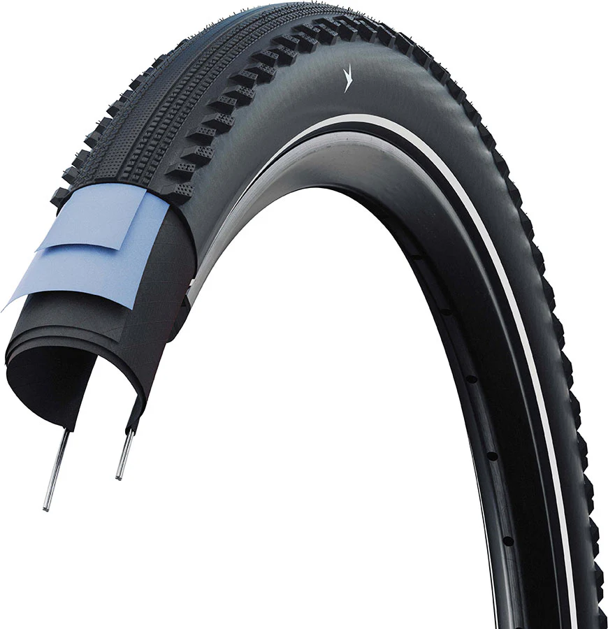 Motion Hurricane, 29" Drahtreifen - schwarz/reflex - Image 2