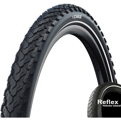 Motion Land Cruiser Plus, 28" Drahtreifen - schwarz/reflex