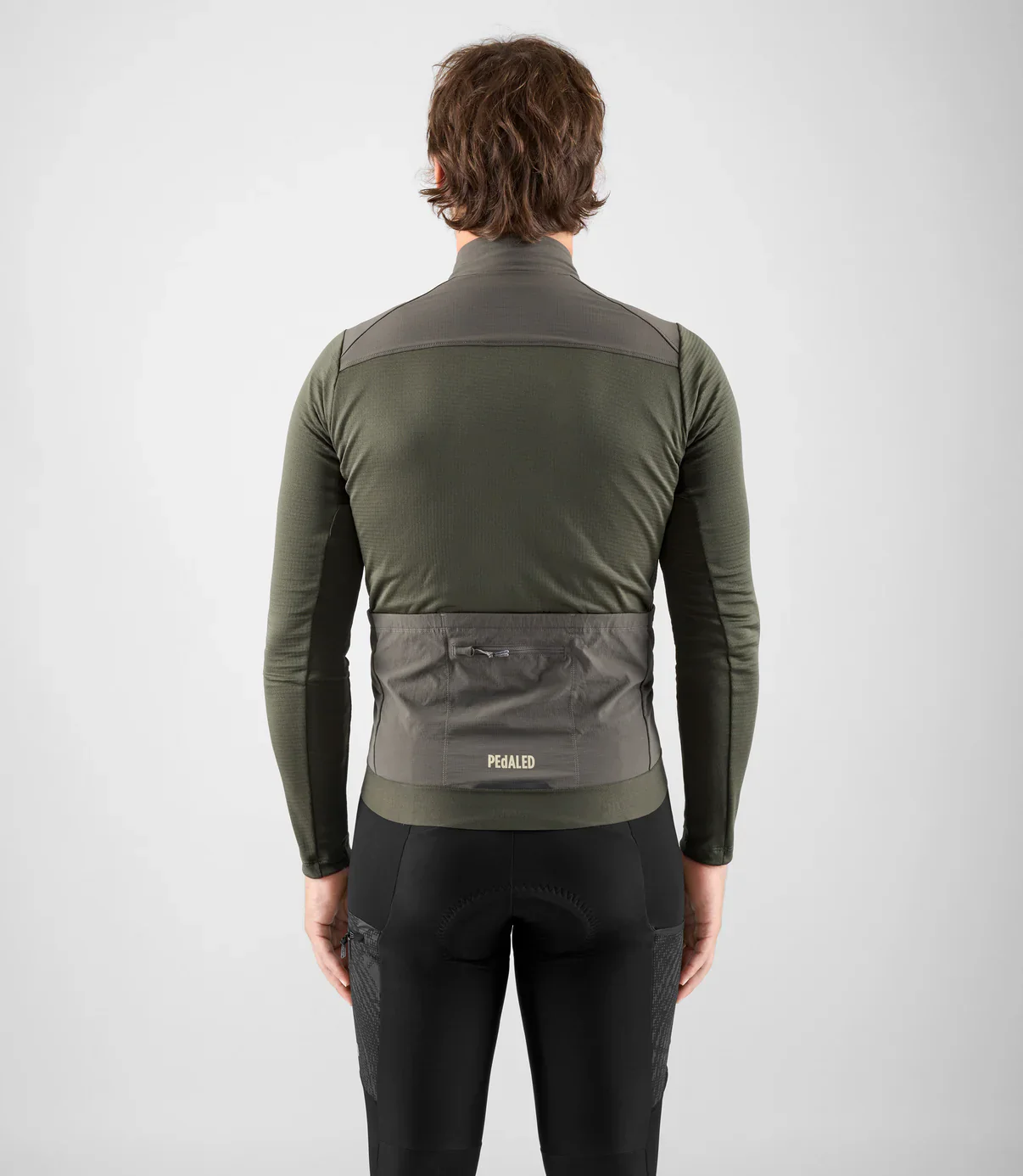 Odyssey Windblock Merino Jersey - grey ink - Image 2