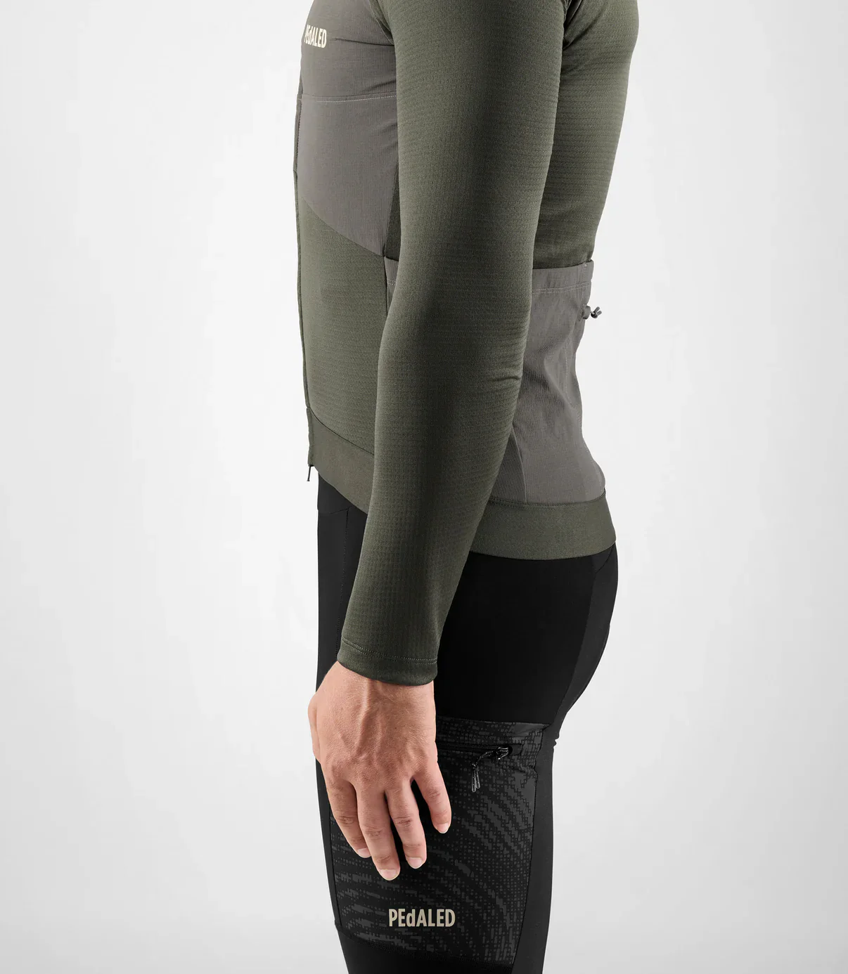 Odyssey Windblock Merino Jersey - grey ink - Image 6