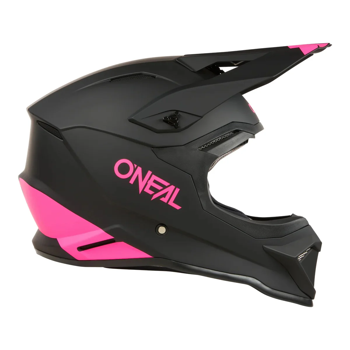 1SRS Helm SOLID black/pink - Image 2
