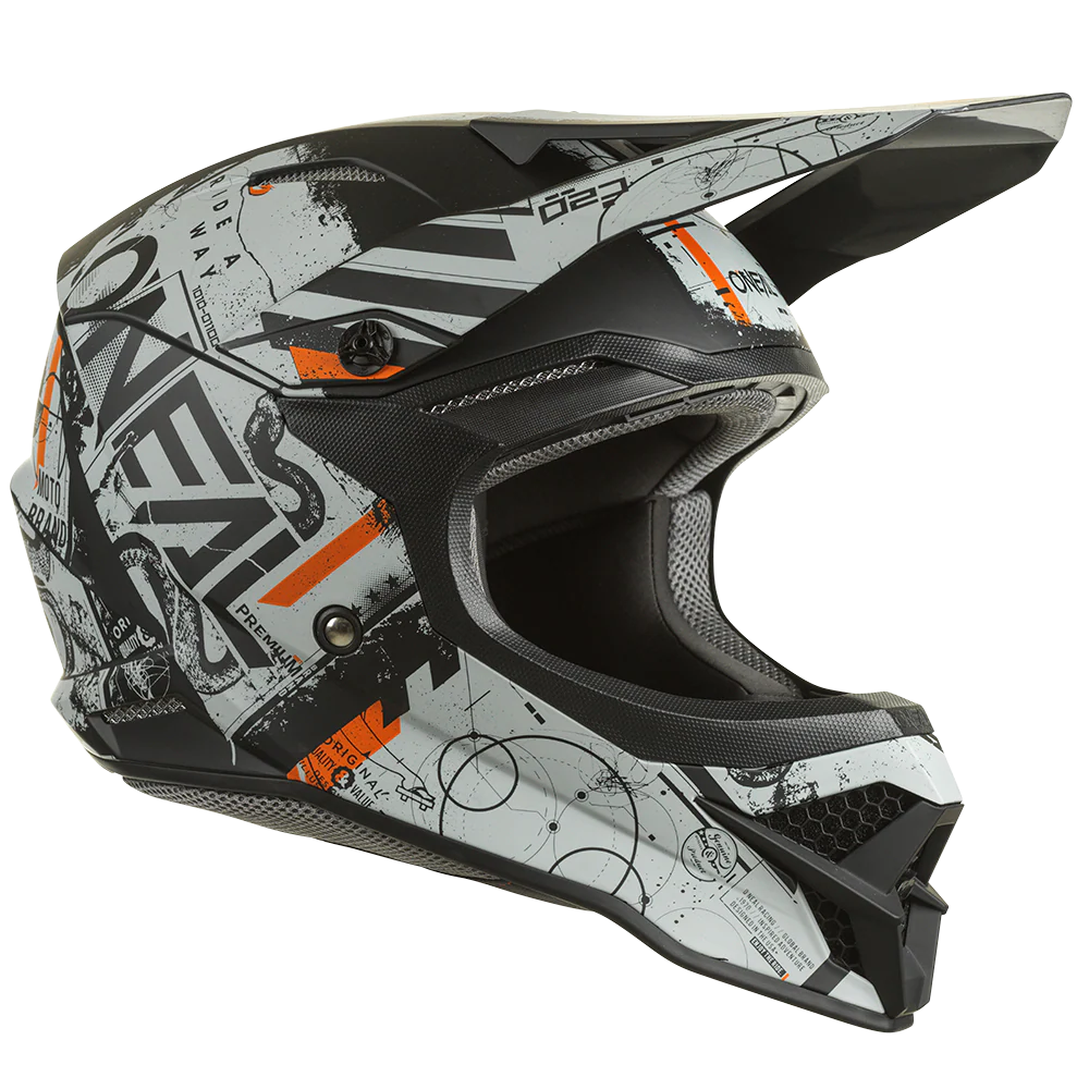 3SRS Helm SCARZ black/gray/orange - Image 2