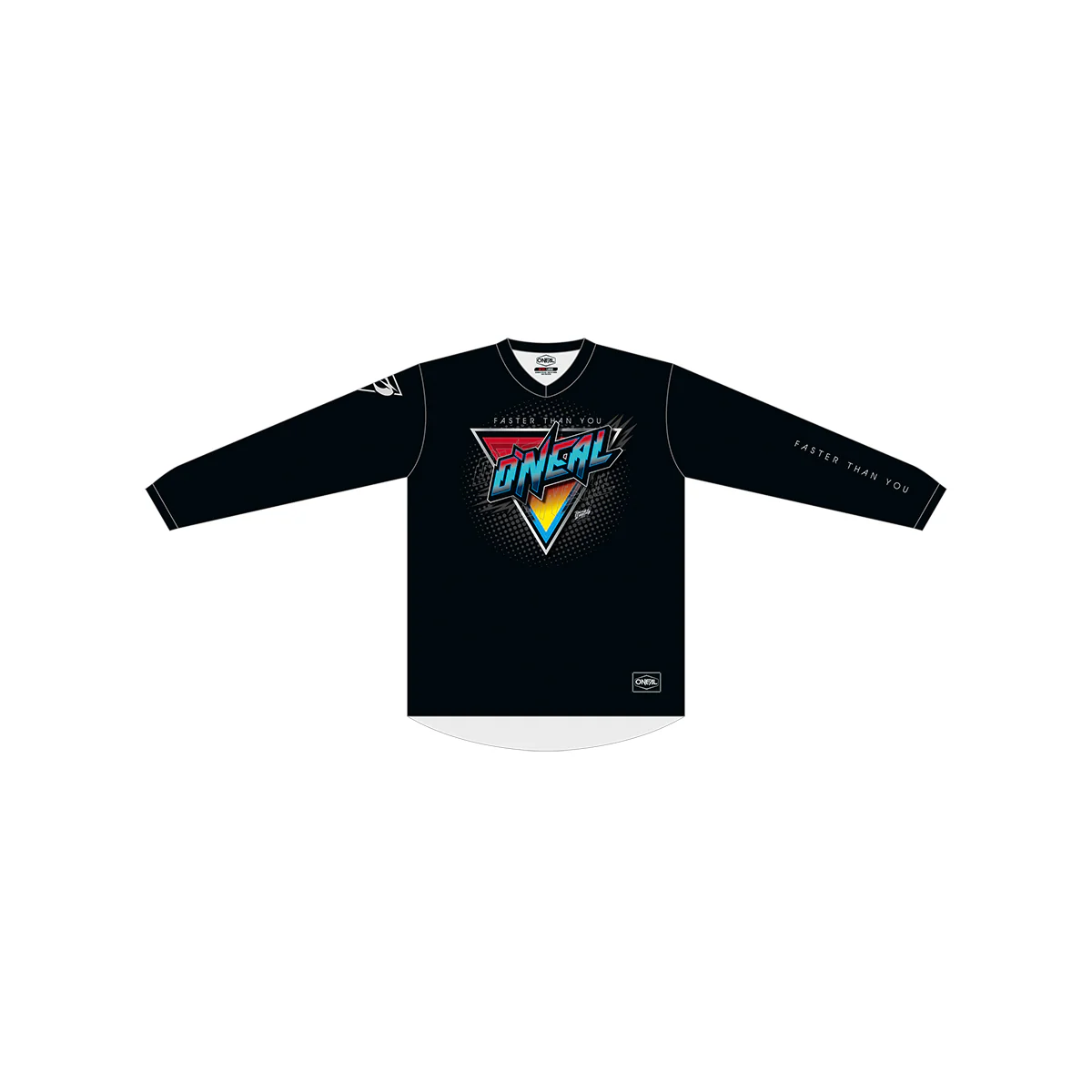Element Speedmetal - Langarm Trikot - Schwarz/Multicolor