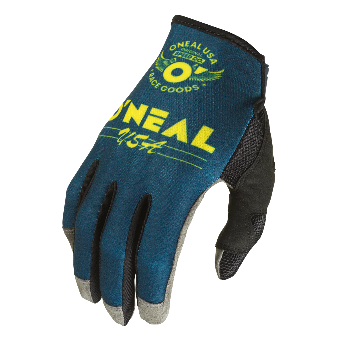 Mayhem Handschuh Bullet V.22 - Blau/Gelb