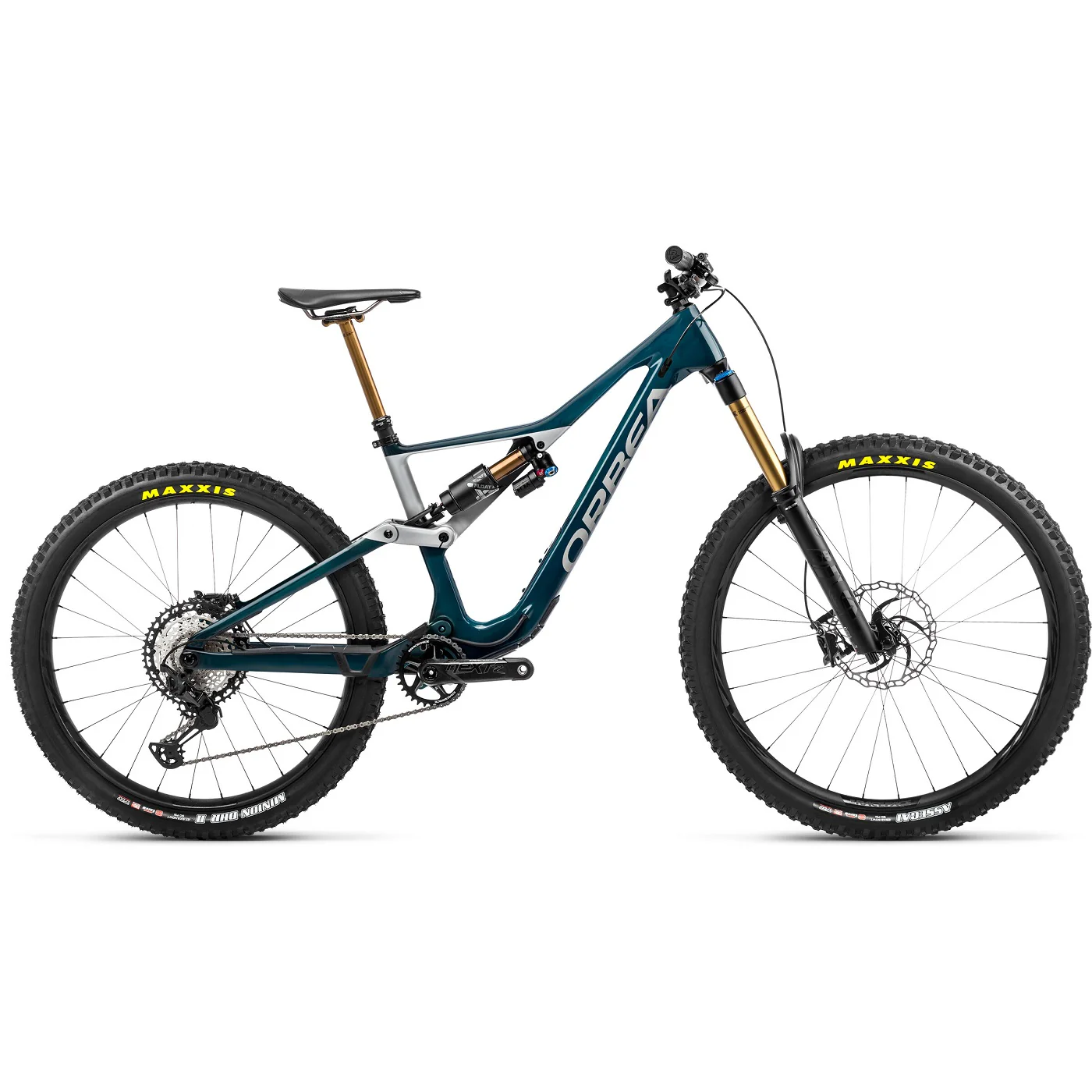 RALLON M-TEAM Jade Green Carbon (Gloss)-Stone Silver (Matt)