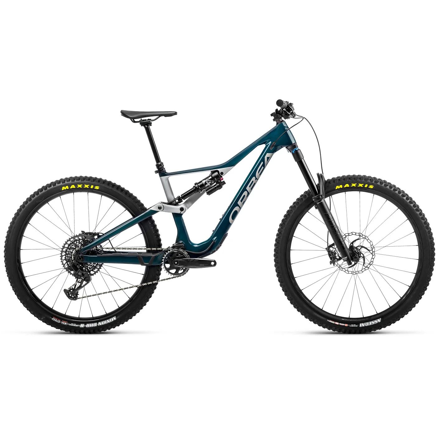 RALLON M10 Jade Green Carbon (Gloss)-Stone Silver (Matt)
