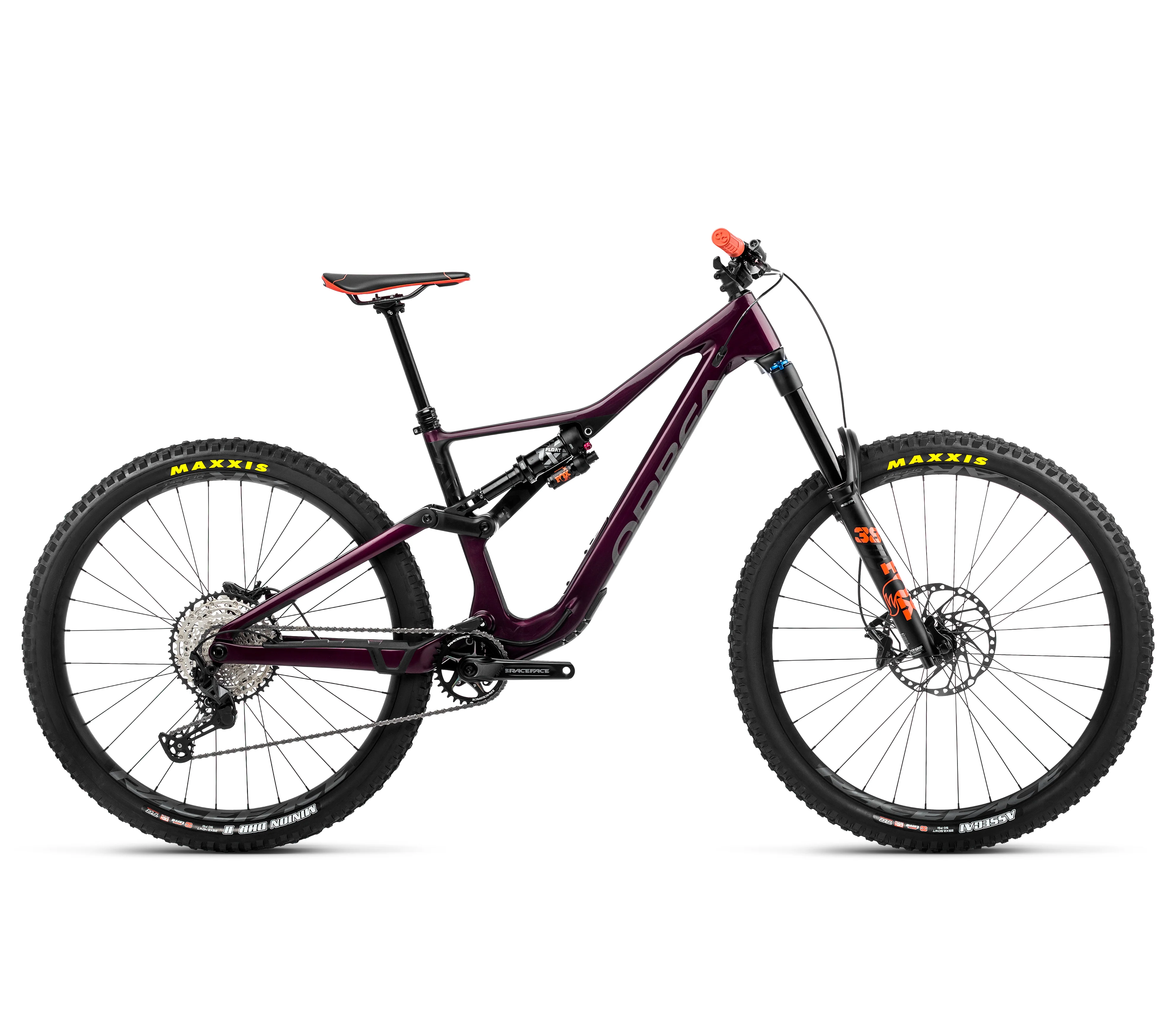 RALLON M20 - Metallic Mulberry (Gloss) - Black (Matt)