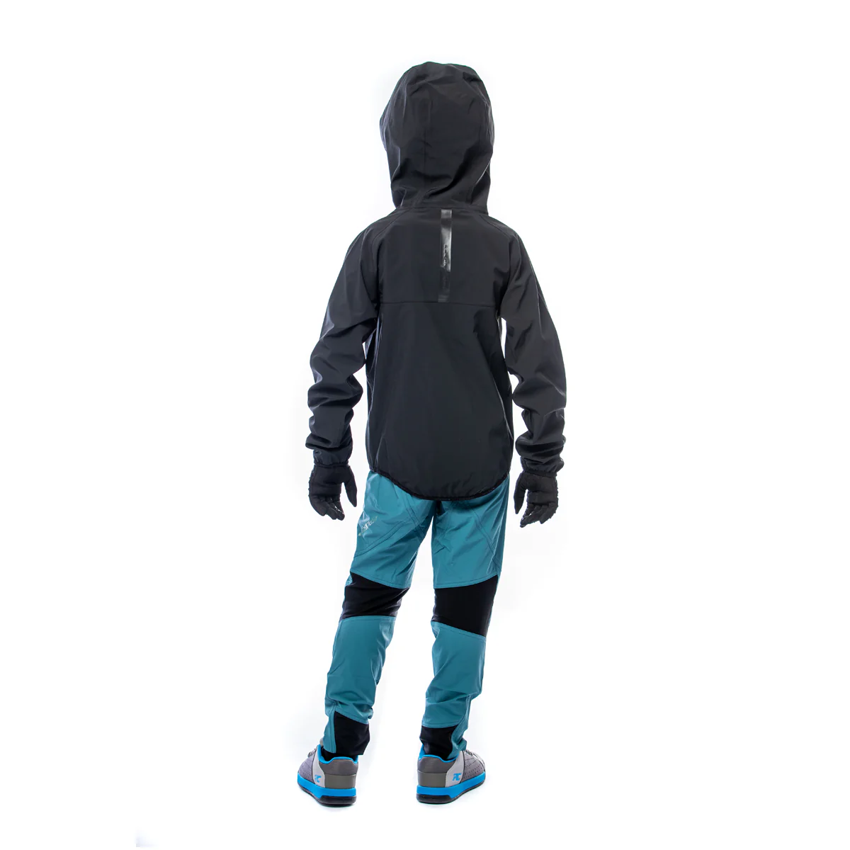 DFL Evo Regenjacke Youth - schwarz - Image 4