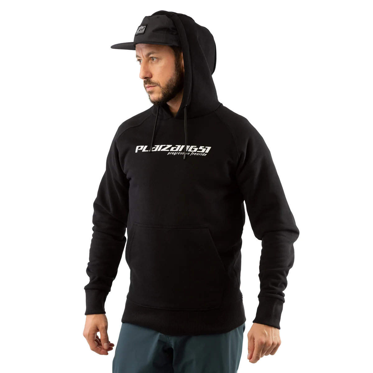 Main Logo Hoody Schwarz - Image 2