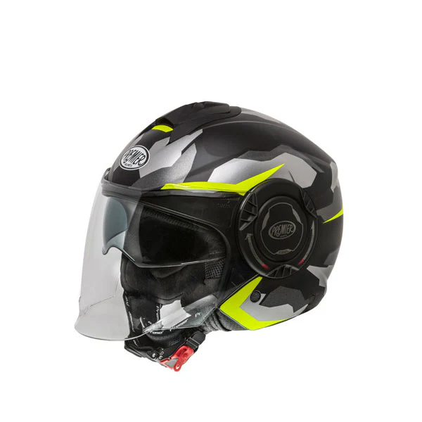 Jethelm Cool Camo YELLOW FLUO BM
