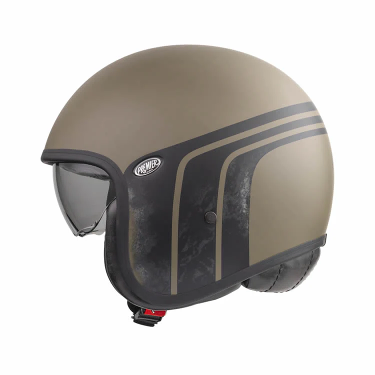 Jethelm Vintage BTR BM - olive-schwarz - Image 2