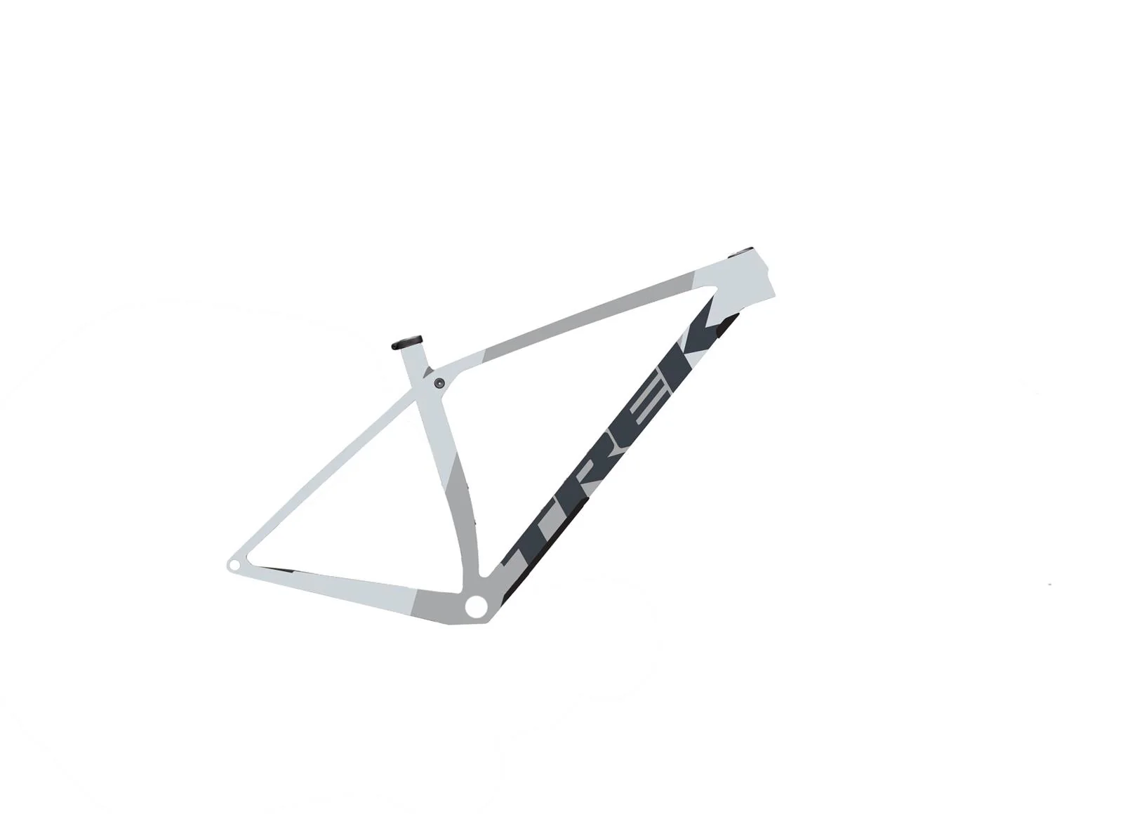 Rahmenset Procaliber AL F/S Plasma Grey Pearl
