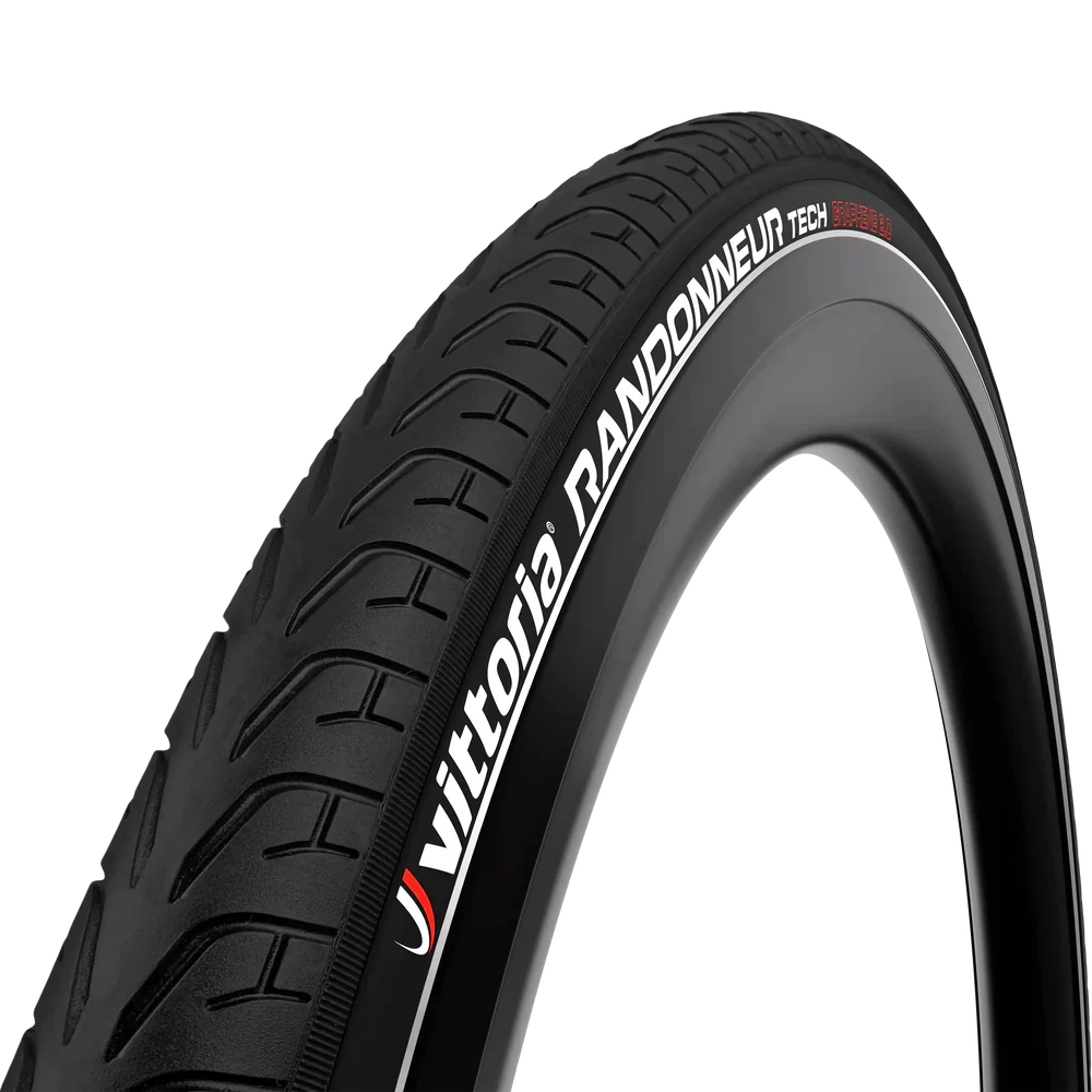 Randonneur Tech 50-622 Drahtreifen - schwarz Reflex