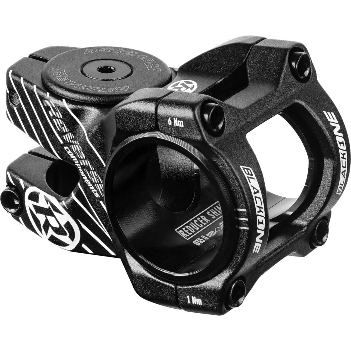 Black ONE D-2 Vorbau 35mm - schwarz/weiß