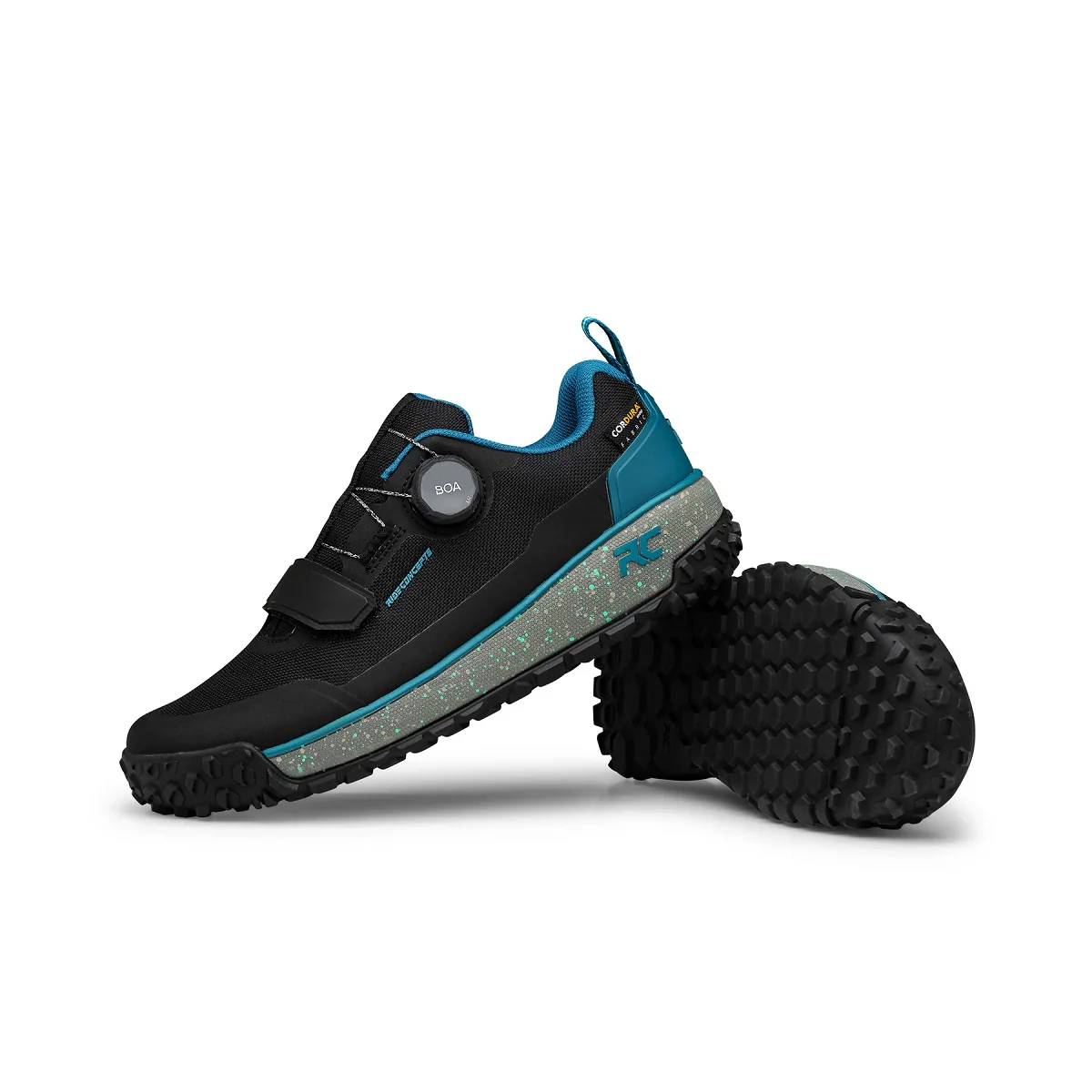 Flume BOA Flat Women's Shoe - Black/Tahoe Blue - Image 4