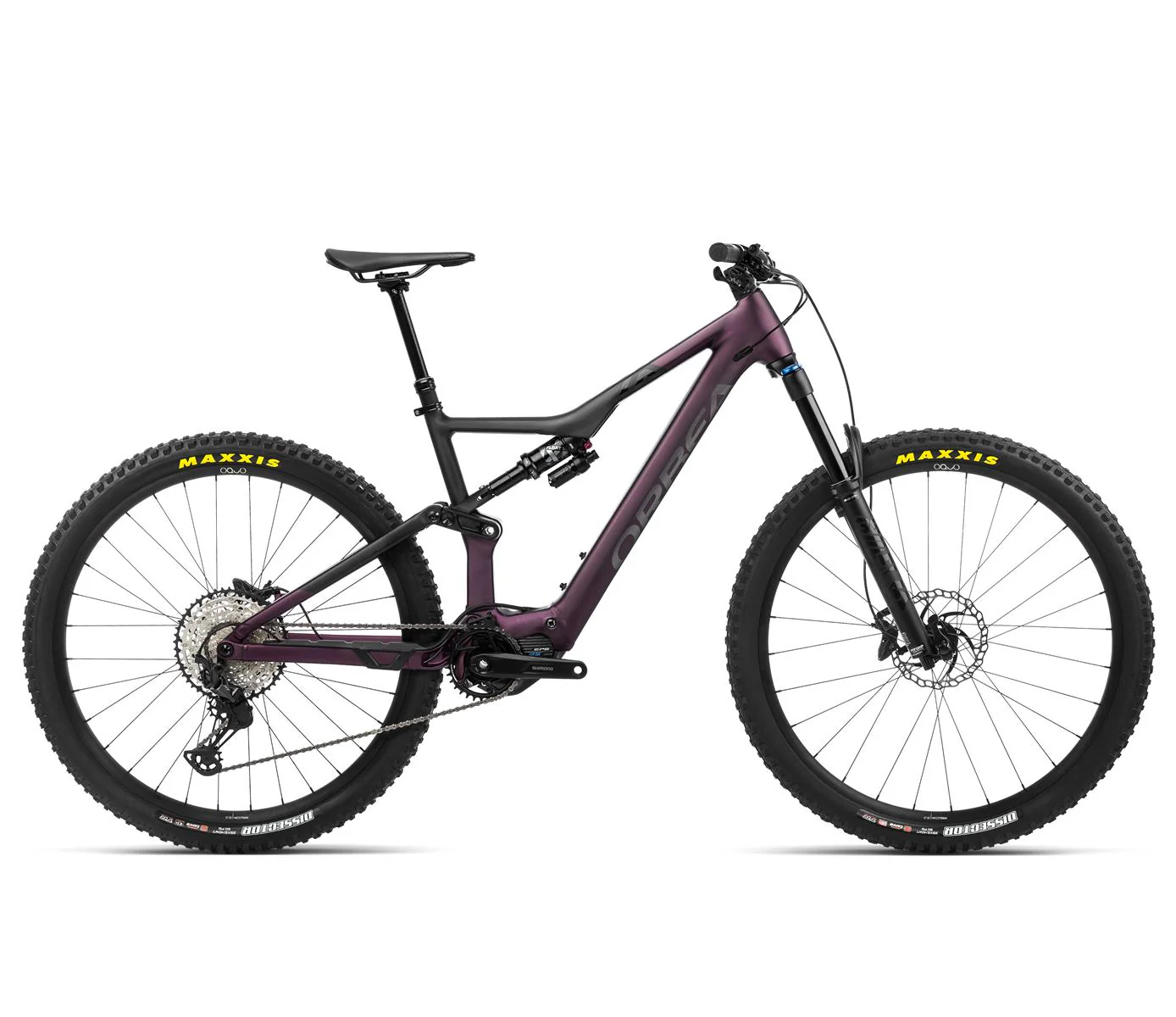 RISE H10 - Metallic Mulberry - Black (Matt)