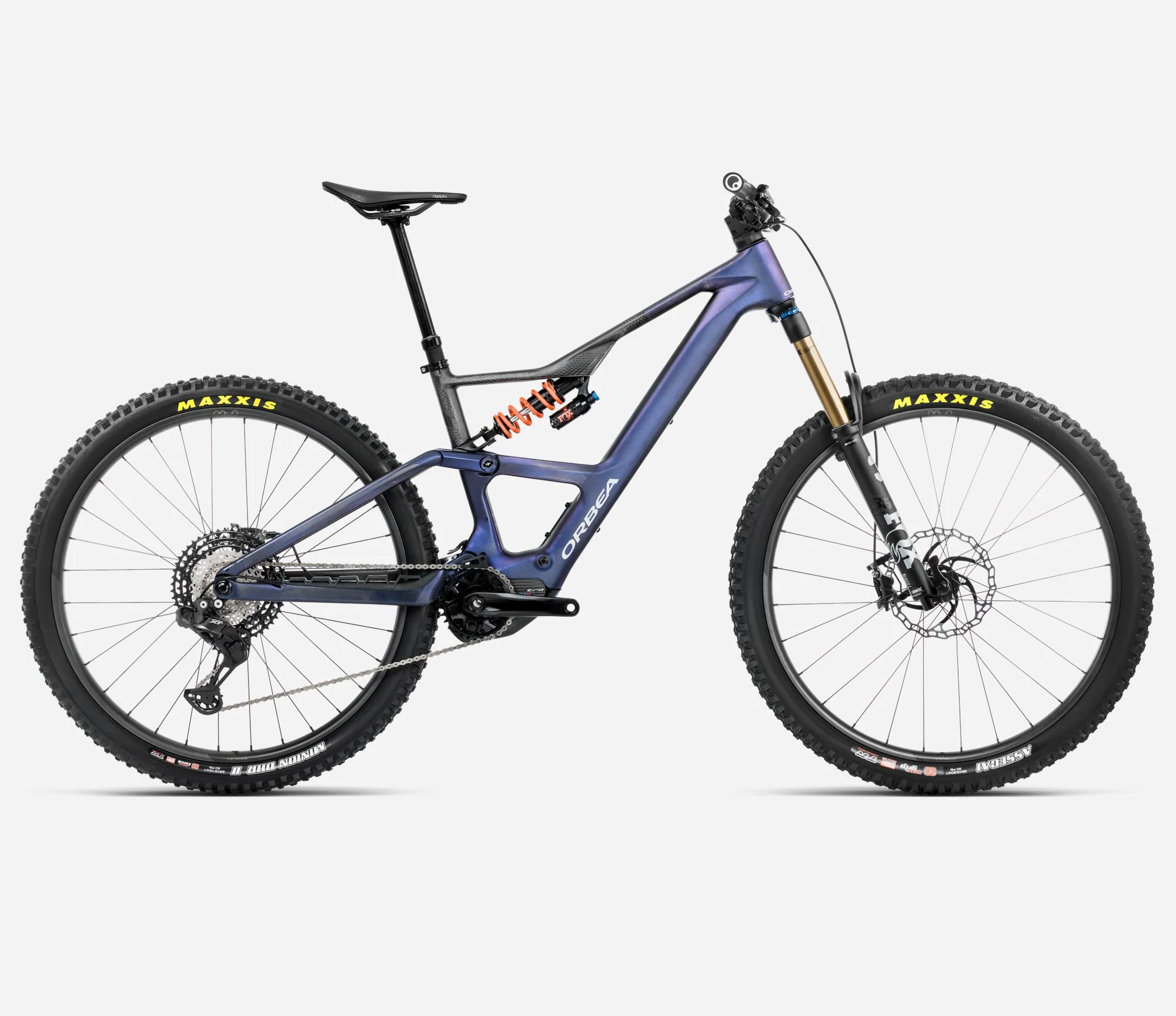 RISE LT M-TEAM 630W - Tanzanite Carbon View - Carbon Raw (Matt)