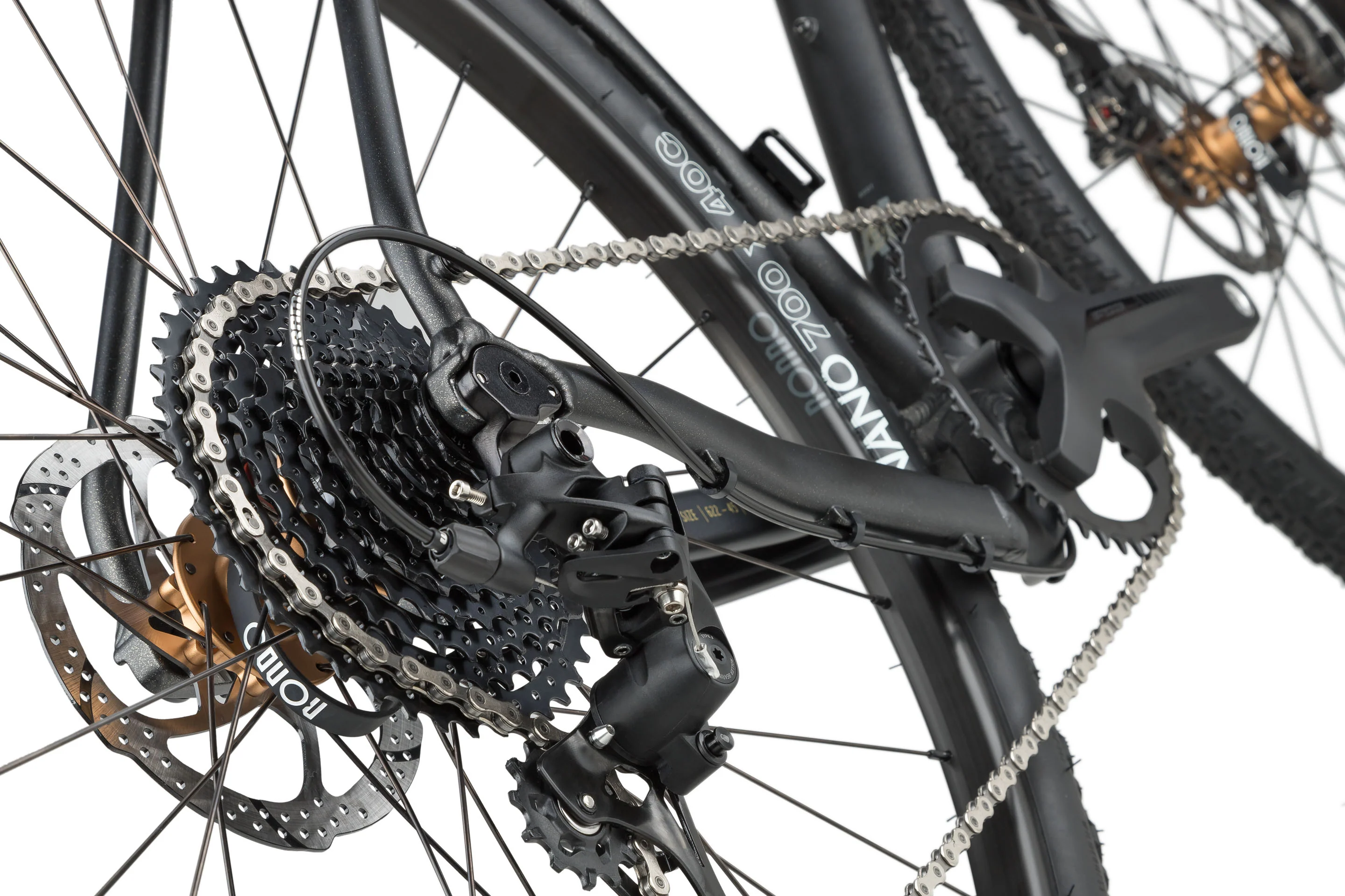 Ruut AL2 Gravelbike - Black/Black - Image 5