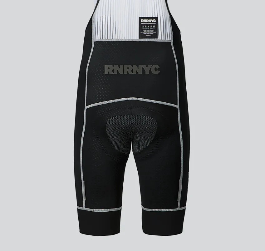 Women's RNRNYC™ IMPACT Bib Shorts - Black - Image 4