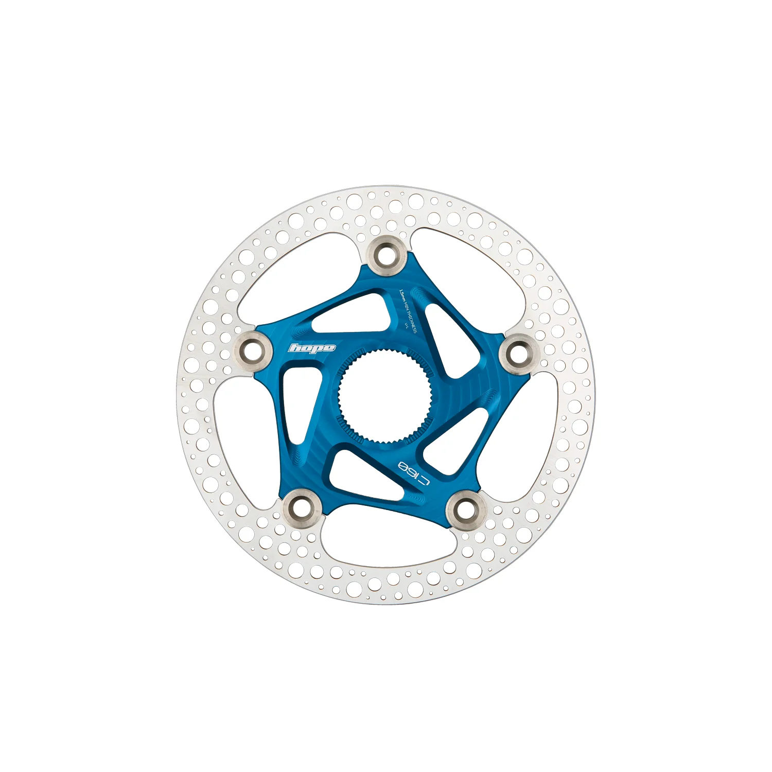 RX Centerlock Bremsscheibe 160 mm - blau