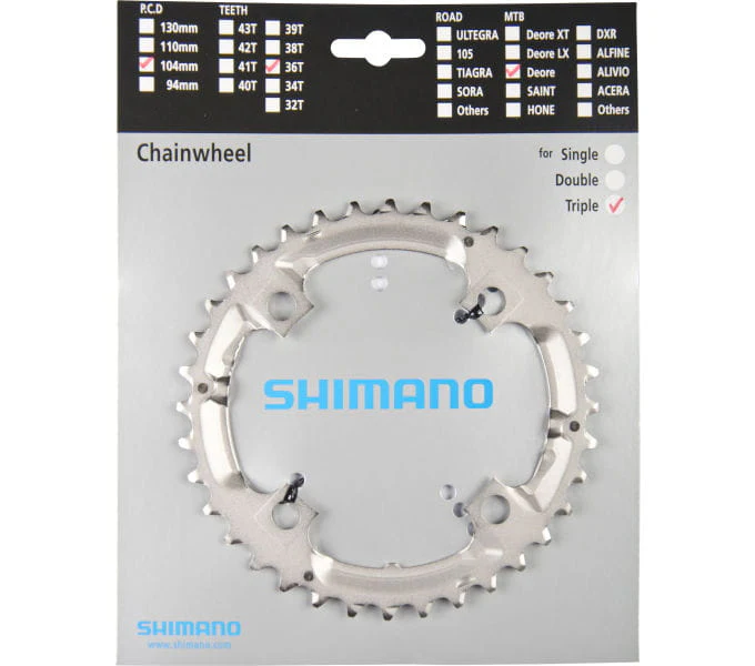 DEORE Kettenblätter FC-M532 - silber - Image 3