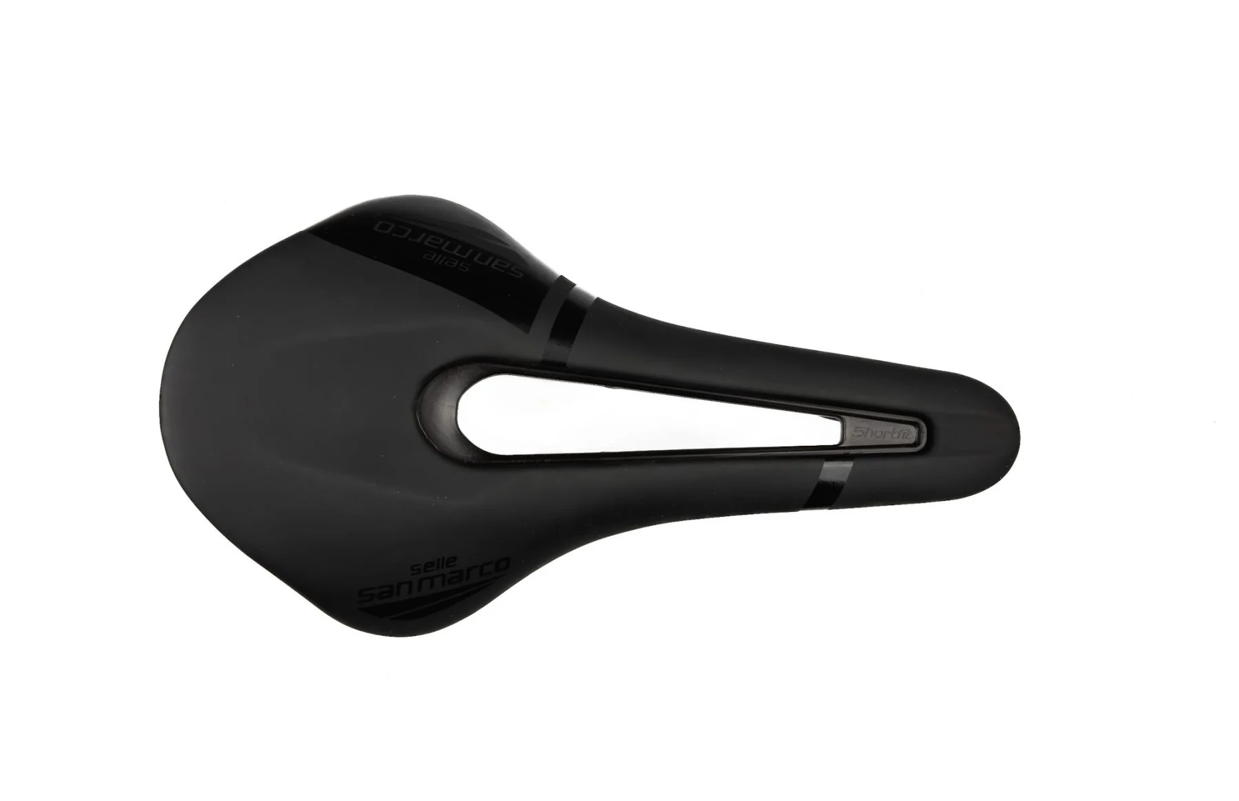 ShortFit 2.0 open Fit Narrow Sattel - schwarz
