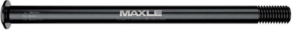 Steckachse Maxle Stealth, M12 x 148 x 1,75, Länge 180 mm