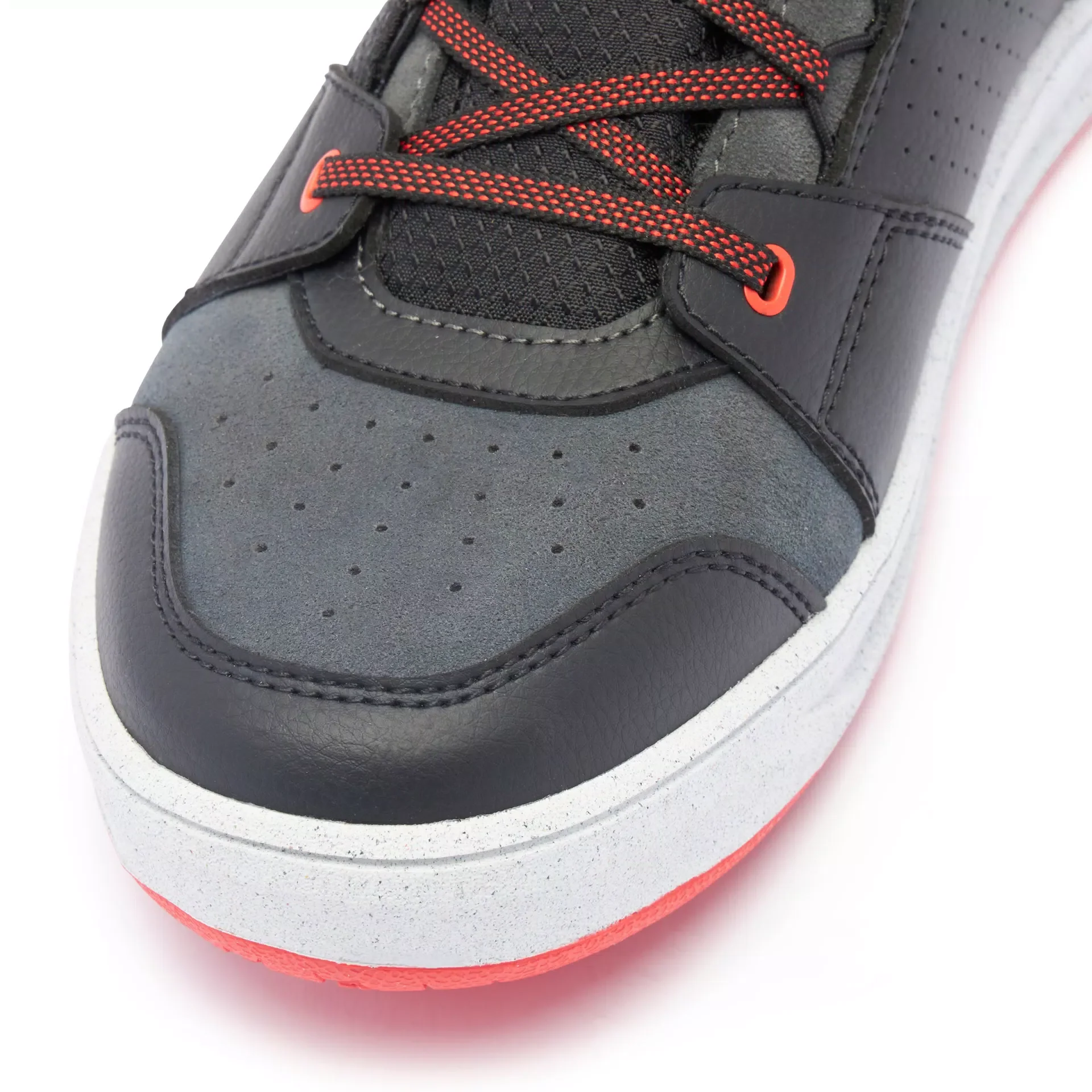 Suburb D-WP Shoes - Black/White/Red-Lava - Image 8