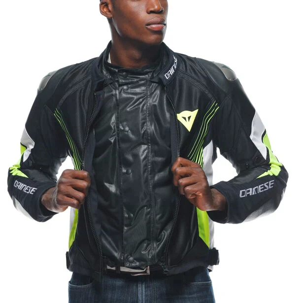 SUPER RIDER 2 Absoluteshell™ Jacke - Black/White/Fluo-Yellow - Image 11