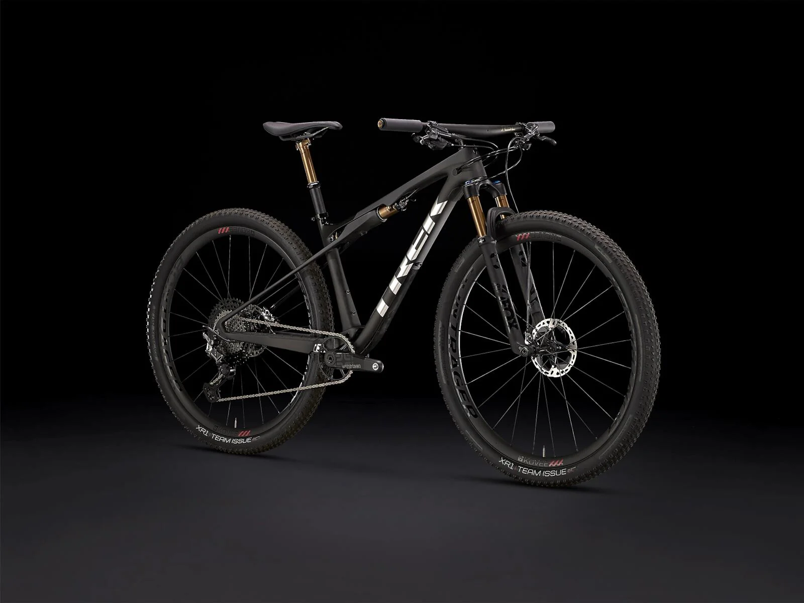 Supercaliber 9.9 XTR Matte Raw Carbon/Gloss Trek Black - Image 2