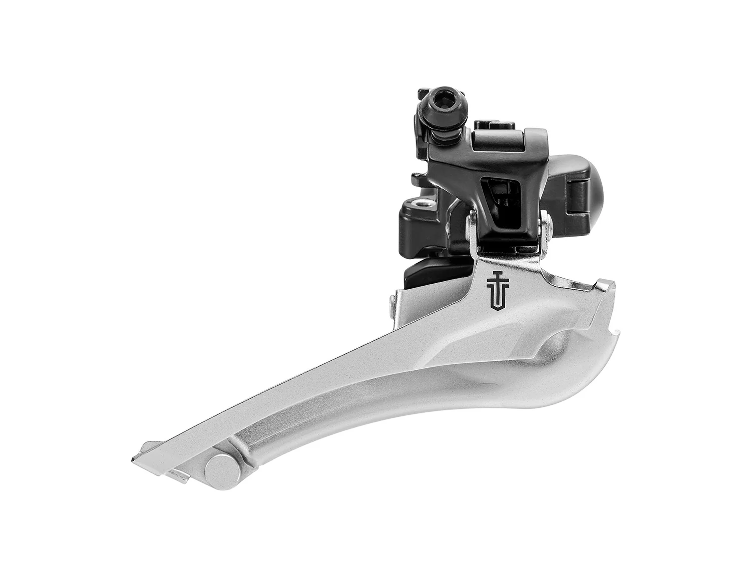 Sword Black Front Derailleur, Clamp Type, 9-fach - Silver/Black
