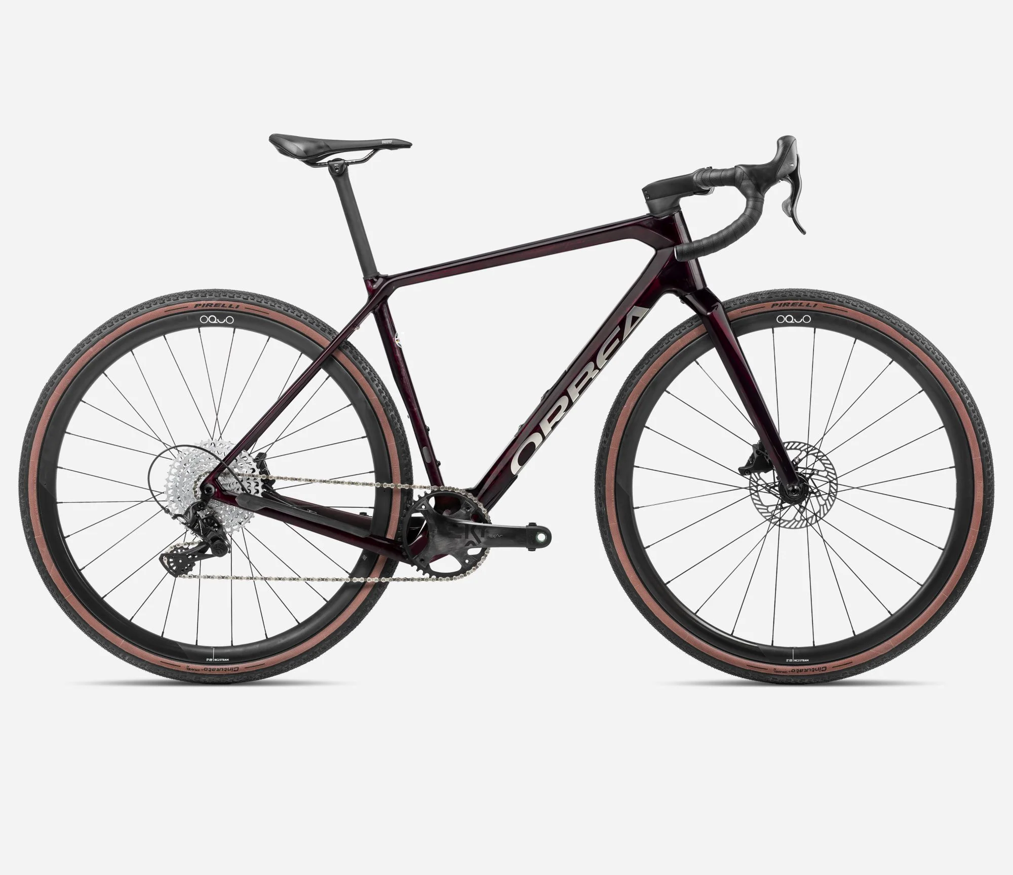 TERRA M22TEAM 1X - Wine Red Carbon View