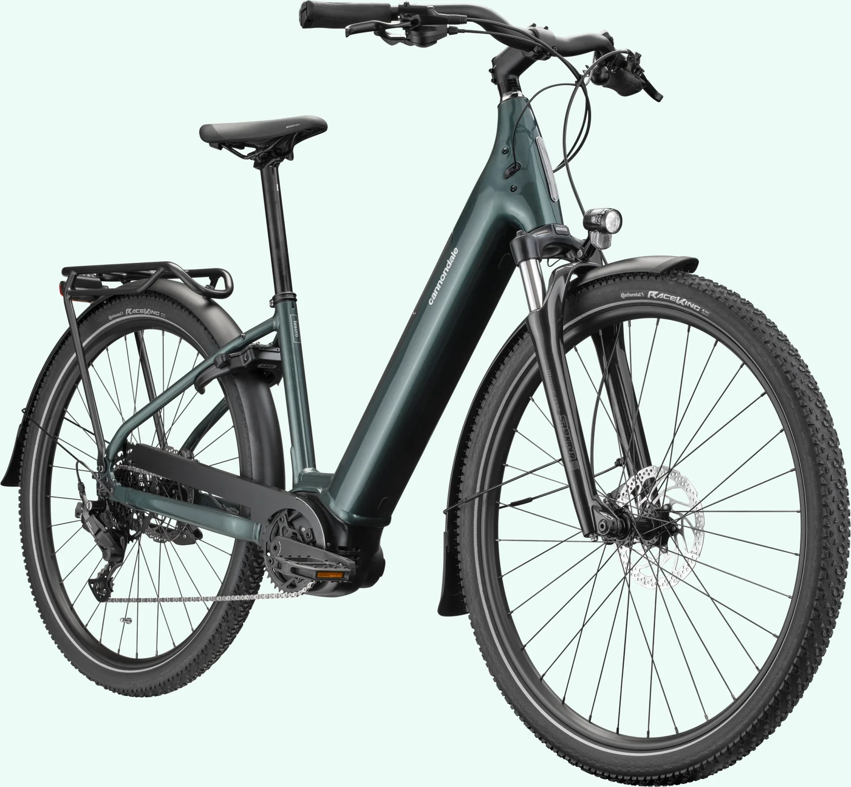 Tesoro 3+ Low Step-Thru, 625 Wh - Gunmetal Green - Image 2
