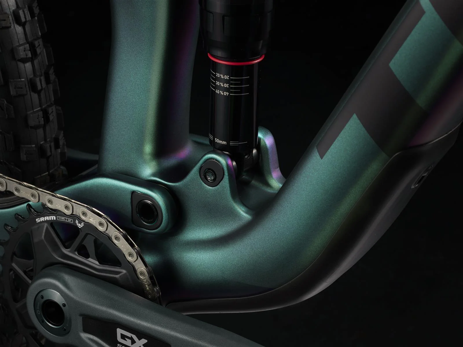 Top Fuel 9.8 GX AXS Matte Emerald Iris - Image 7